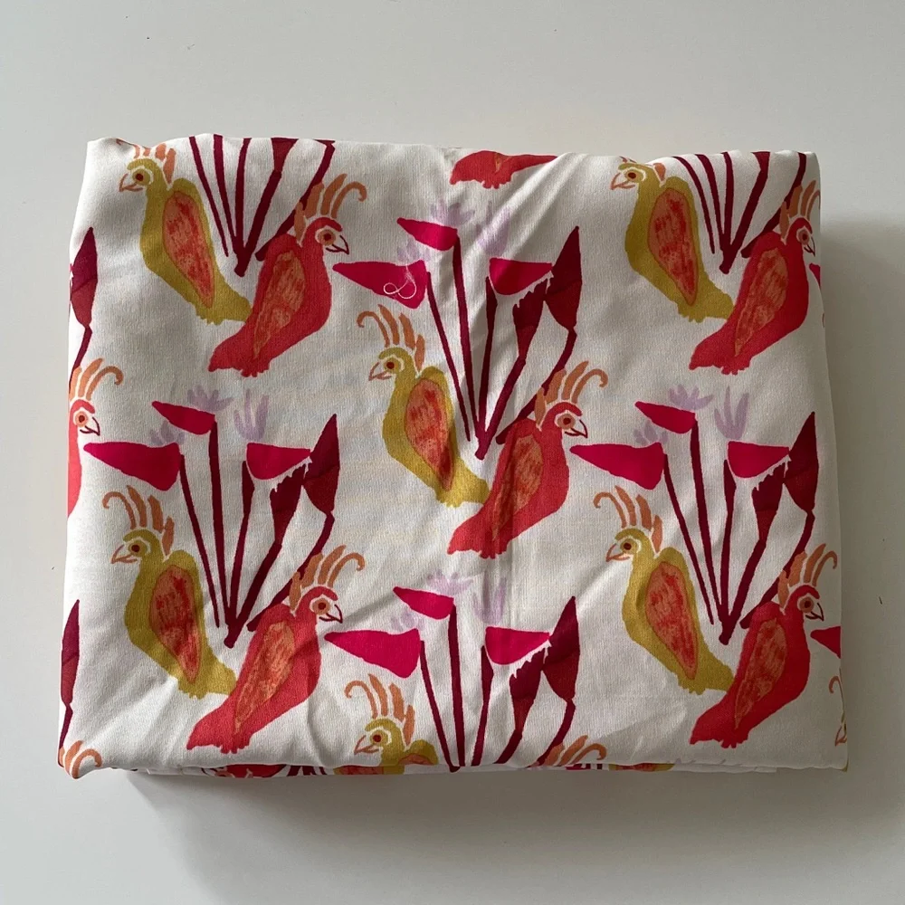 Opal House X Jungalow Bird Print Pillow Sham Eclectic Boho Colorful
